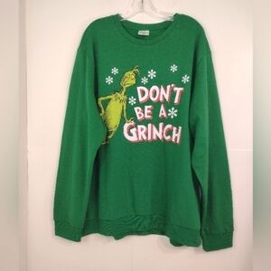 The Grinch pull over sweatshirt size (2XL)(50-52)